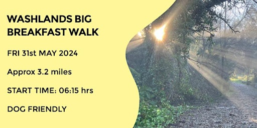 Imagen principal de WASHLANDS BIG BREAKFAST TRAIL | 3 MILES | EASY| NORTHANTS