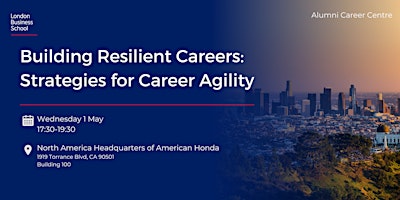 Image principale de Building Resilient Careers: Strategies for Career Agility