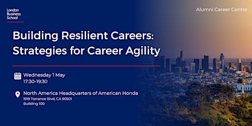 Immagine principale di Building Resilient Careers: Strategies for Career Agility 