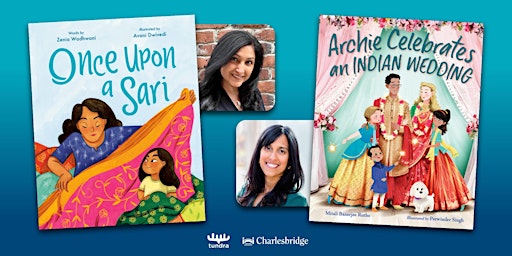 Primaire afbeelding van Double Book Launch: Once Upon a Sari & Archie Celebrates an Indian Wedding
