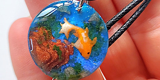 Immagine principale di FREE ONLINE Fish Pond Necklace Resin Workshop 