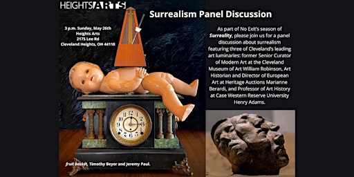 Surrealism Panel Discussion at Heights Arts primary image
