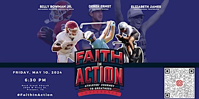 Primaire afbeelding van Faith in Action Conference: Athletes' Journey to Greatness