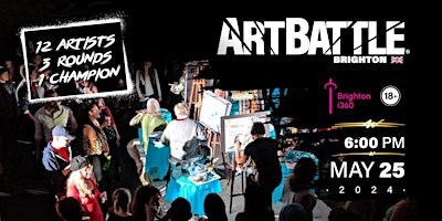 Imagem principal de Art Battle Brighton - May 25, 2024