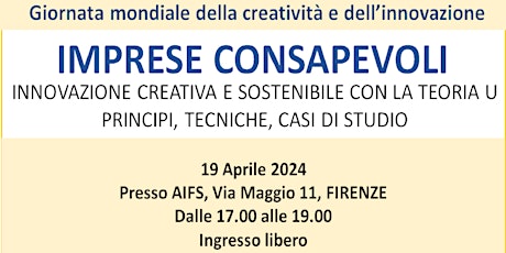 IMPRESE CONSAPEVOLI: innovazione creativa e sostenibile con la Teoria U