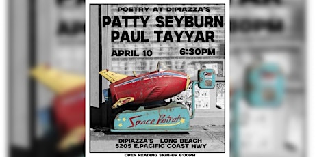 Poetry Series:  Patty Seyburn + Paul Tayyar primary image