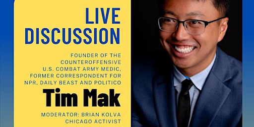 Primaire afbeelding van Live Discussion with Tim Mak