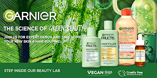 Imagem principal do evento Celebrate the Science of Green Beauty!