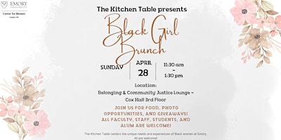 Imagem principal do evento Emory Black Girl Brunch