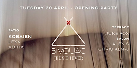 Primaire afbeelding van BIVOUAC - JEUX D'HIVER | Opening Party