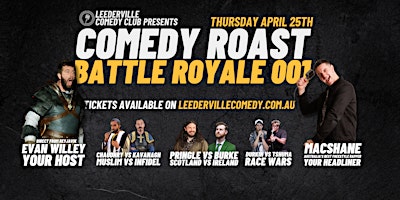 Hauptbild für Comedy Roast Battle Royale