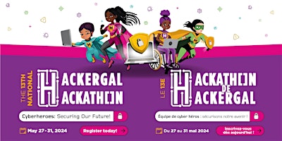 Hauptbild für 13th Annual Hackathon 2024 | Le 13e Hackathon national de Hackergal 2024