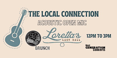 Primaire afbeelding van The Local Connection: Acoustic Open Mic