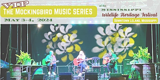 Immagine principale di 2024 Mockingbird Music Series (at the MS Wildlife Heritage Festival)-VIP 