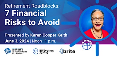 Imagem principal do evento Retirement Roadblocks: 7 Financial Risks to Avoid