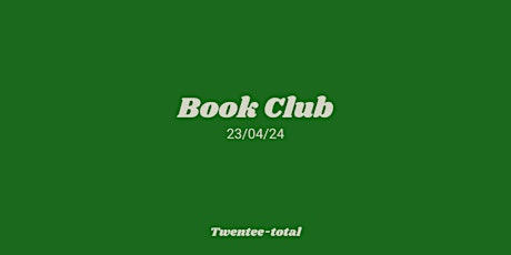 Book Club - April