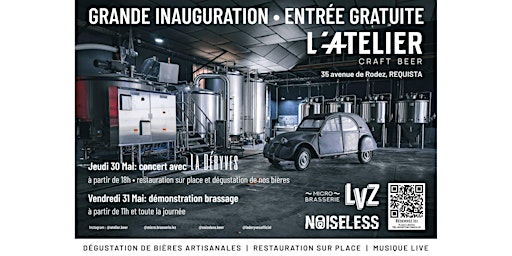 Primaire afbeelding van L'Atelier - Inauguration de la Brasserie