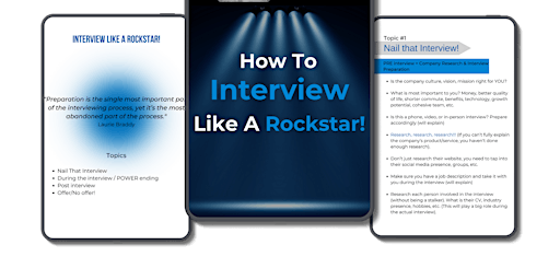 Interview like a Rock/Popstar! primary image