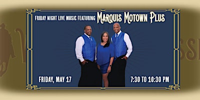 Imagem principal do evento Marquis Motown Plus Friday Night Live Music at Woodbridge Crossing