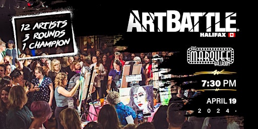 Primaire afbeelding van Art Battle Halifax - April 19, 2024