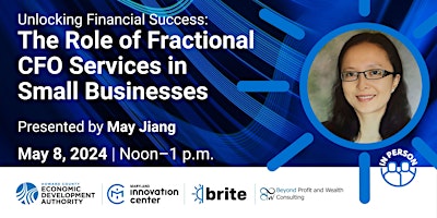 Primaire afbeelding van Unlocking Financial Success: Role of Fractional CFO in Small Businesses