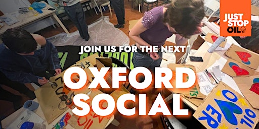 Imagem principal do evento Just Stop Oil - Social - Oxford