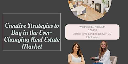 Imagem principal do evento Creative Strategies to Buy in the Ever-Changing Real Estate Market