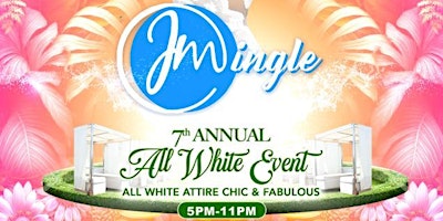 Imagem principal do evento J Mingle- All White Event