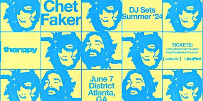 Hauptbild für CHET FAKER (DJ SET)  | Friday June 7th 2024 | District Atlanta
