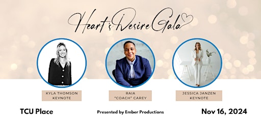 Imagem principal do evento Heart's Desire Gala - Third Annual