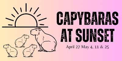 Primaire afbeelding van Capybara's at Sunset