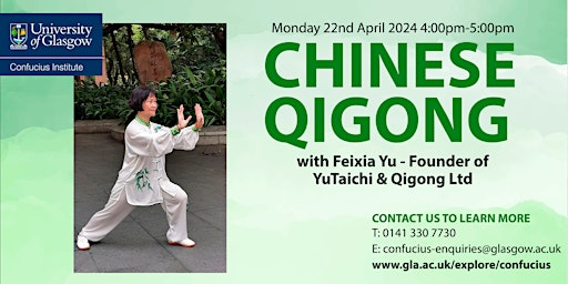 Imagem principal do evento Chinese Qigong session with Feixia Yu