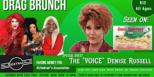 Imagem principal de Live Vocal Drag Brunch at Sidetrack for the ALZHEIMER'S Association