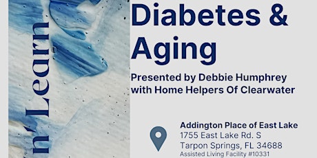 Free Lunch 'n' Learn "Diabetes & Aging"