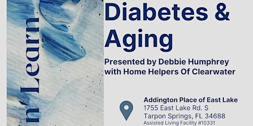 Imagem principal do evento Free Lunch 'n' Learn "Diabetes & Aging"