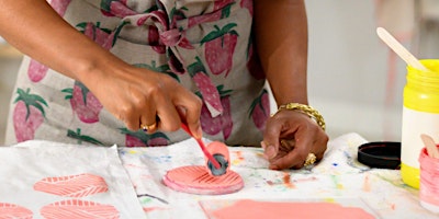 Image principale de Beginner Block Printing Workshop - Learn To Print Your Own Textiles