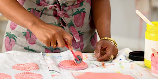 Imagem principal do evento Beginner Block Printing Workshop - Learn To Print Your Own Textiles