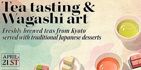 Tea tasting & Wagashi art (10am)