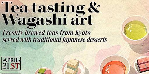 Hauptbild für Tea tasting & Wagashi art (10am)