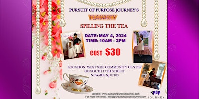 Primaire afbeelding van Pursuit Of Purpose Journey Tea Party