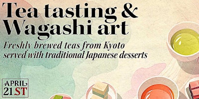Imagem principal de Tea tasting & Wagashi art (12pm)