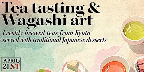 Tea tasting & Wagashi art (12pm)
