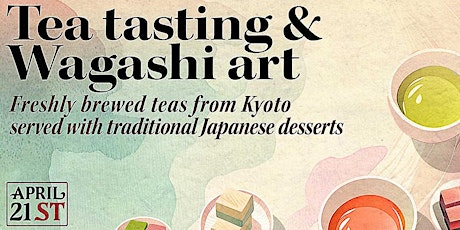 Tea tasting & Wagashi art (2pm)
