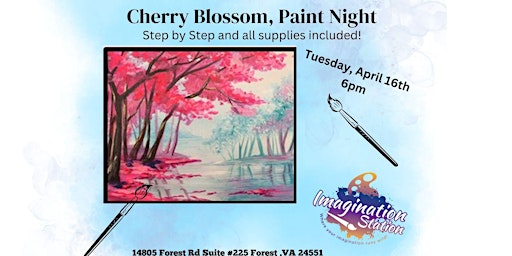 Cherry Blossom, Paint Night primary image