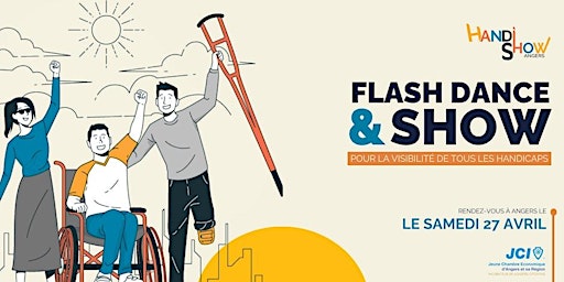 Primaire afbeelding van HandiShow Angers : FLASH DANCE pour la visibilité de tous les Handicaps