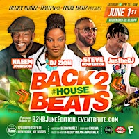 Primaire afbeelding van NAEEM JOHNSON, DJ ZION, STEVE HOWERTON, JustheDJ  AT Back2HOUSEBeats Bar13