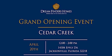 Cedar Creek Grand Opening