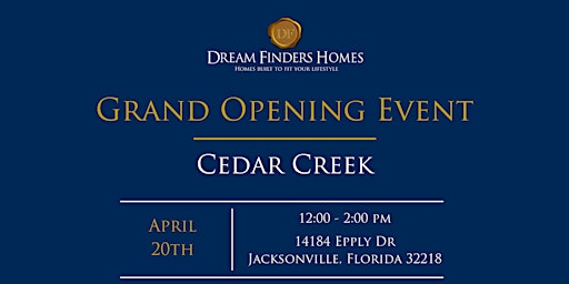 Cedar Creek Grand Opening  primärbild