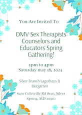 DMV Area Sex Therapist, Counselors and Educators Spring Gathering