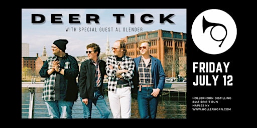 Imagem principal do evento Deer Tick w/Al Olender at Hollerhorn Distilling